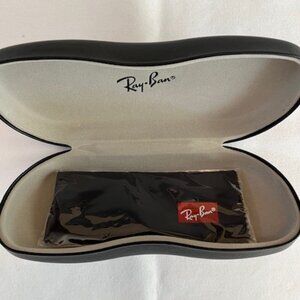 RAY-BAN | Black Clamshell Sunglass Case - Brand New